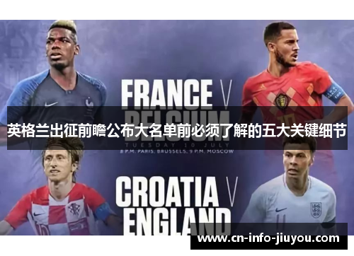 英格兰出征前瞻公布大名单前必须了解的五大关键细节